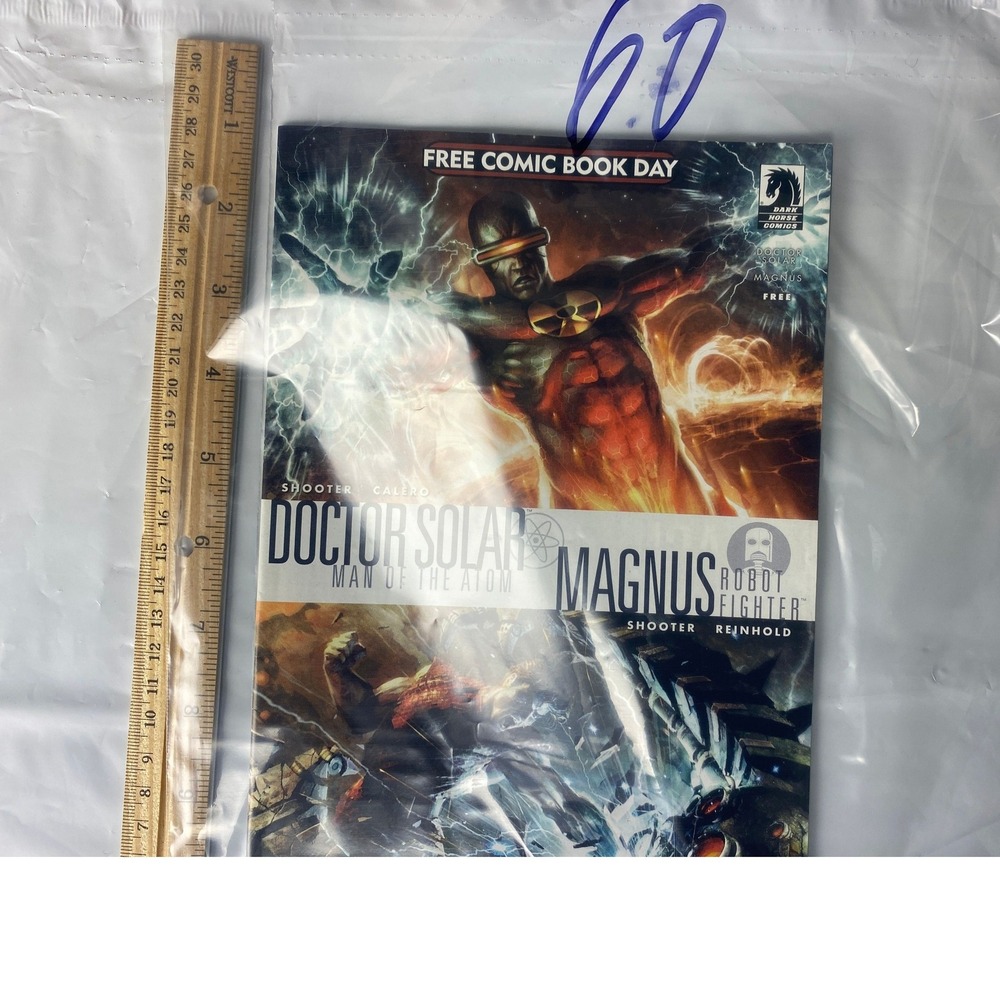 Doctor Solar Magnus Robot Fighter Free Comic‎ Book Day Dark Horse Comics